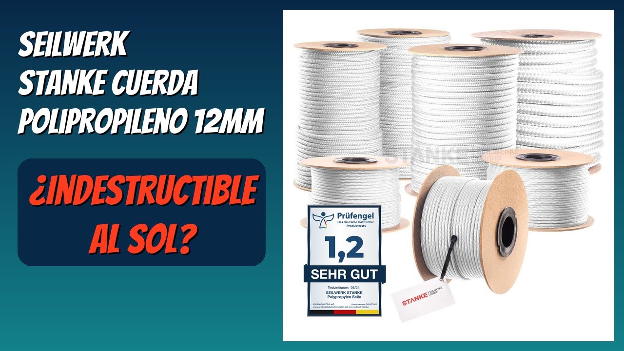 RESEÑA (2026) : Seilwerk STANKE Cuerda Polipropileno 12mm. DETALLES