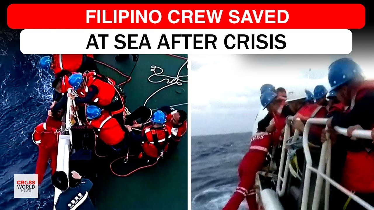 13 Filipino Crew Members Rescued by China Coast Guard at Sea