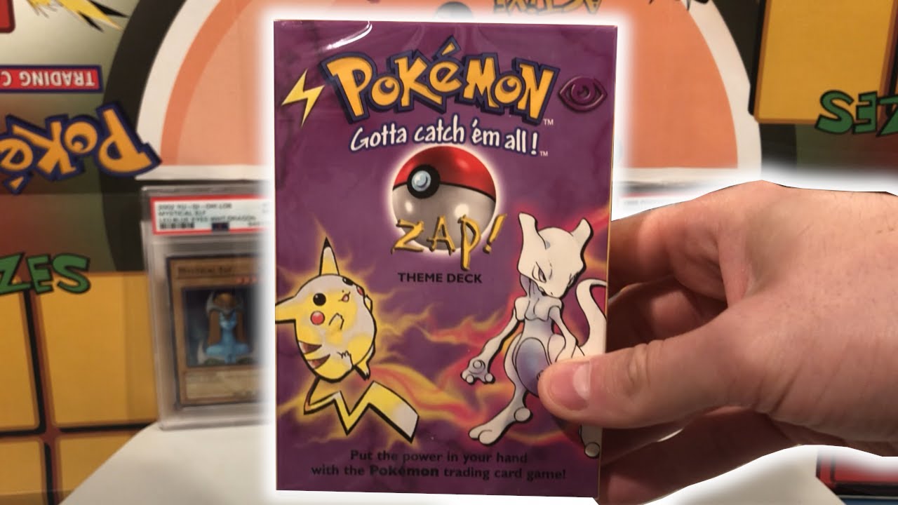 Opening a Zap Theme Deck! Shadowless? | Pokémon Base Set