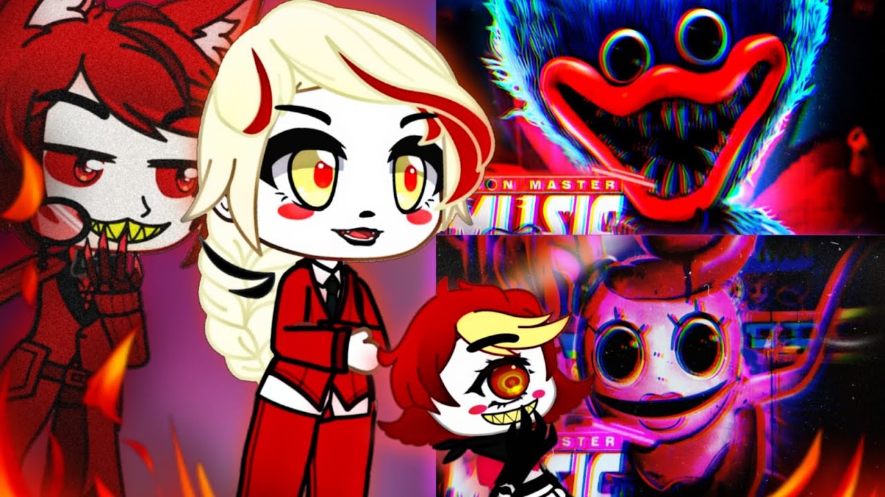 HAZBIN HOTEL REAGINDO A 2 RAPS DE POPPY PLAYTIME É Hora de Brincar E Sua Última Festa | ESPECIAL 6K