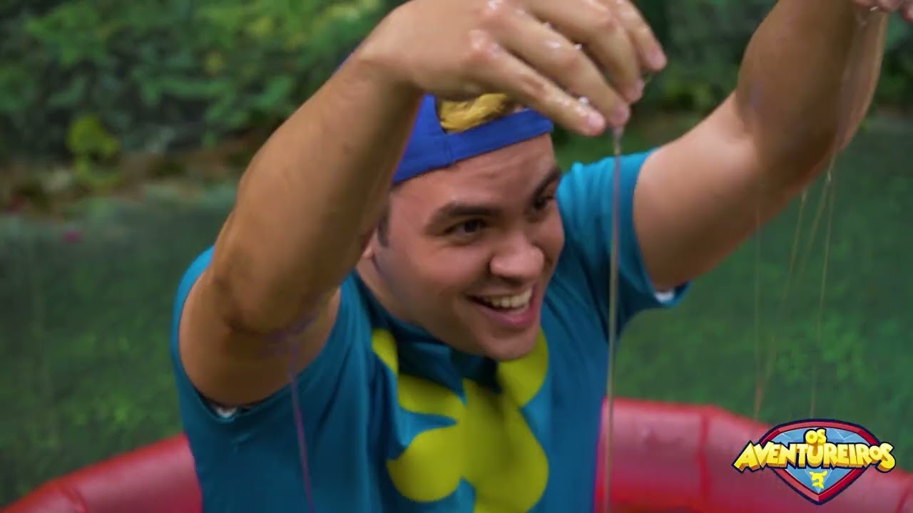 OS AVENTUREIROS E A PISCINA DE SLIME GOSMENTA