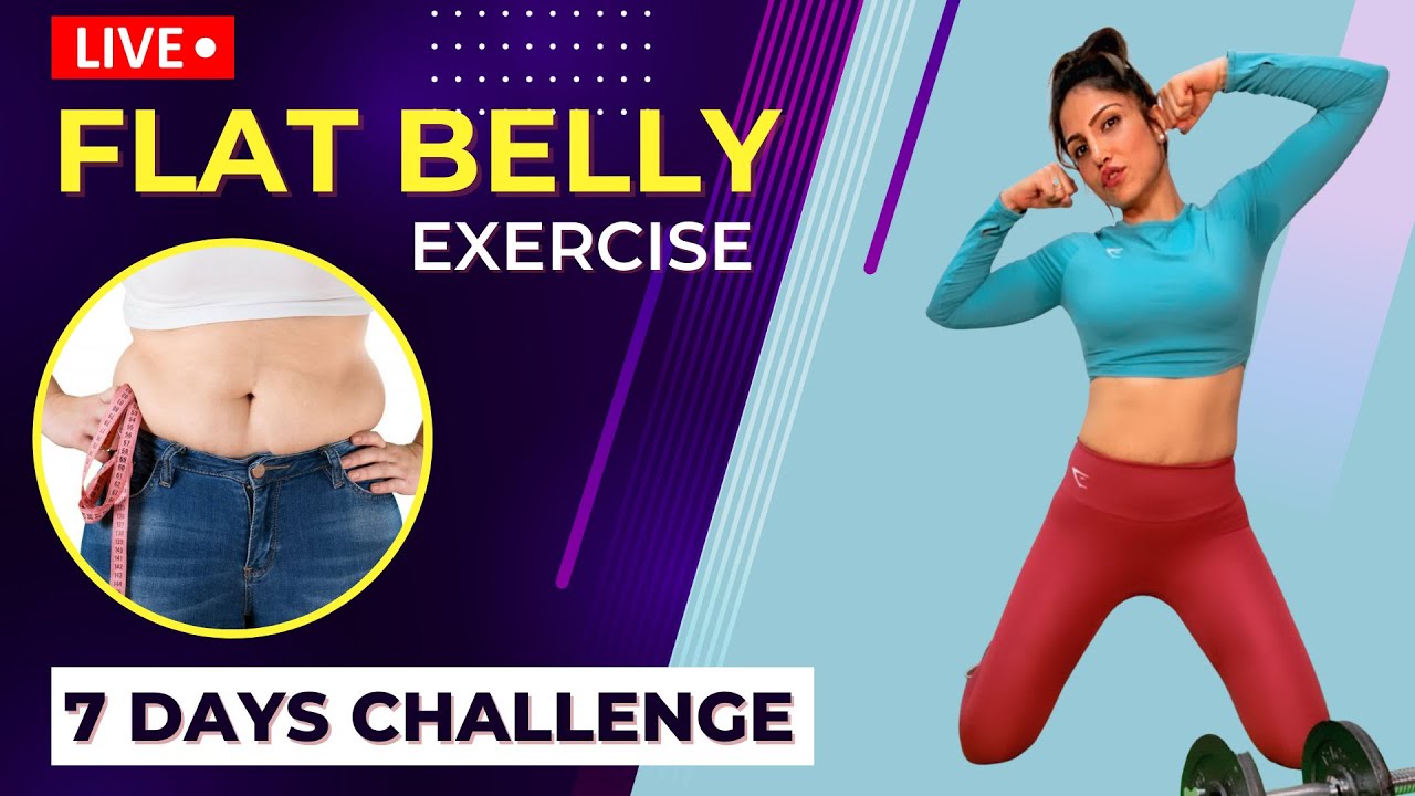 Exercises to Reduce Belly Fat | Exercises for Belly Fat at Home | Slim Waist in 14 Days Challenge