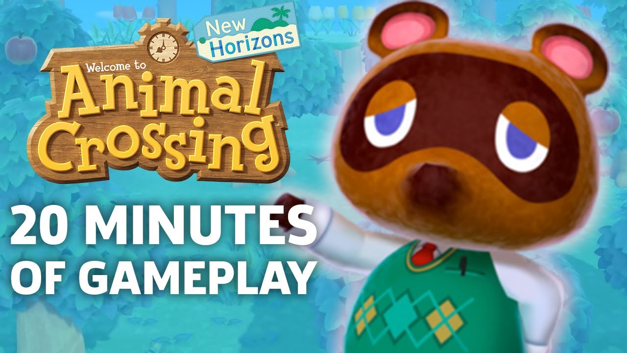 Animal Crossing: New Horizons Co-op Gameplay: 20 Minutes Of Off-Screen Footage | PAX East 2020