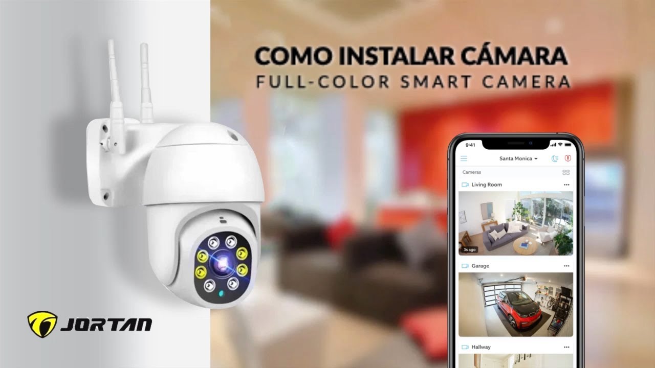¿COMO INSTALAR CÁMARA JORTAN?
