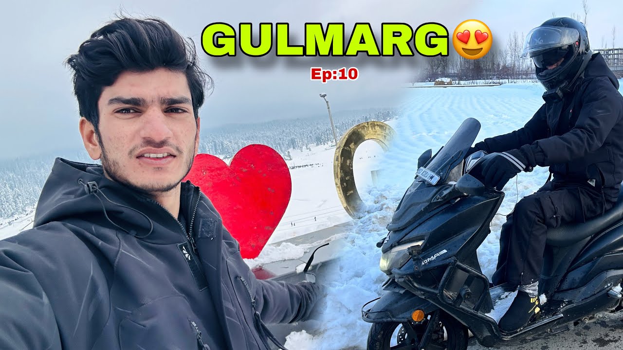 Ep:10 Gulmarg Me Ye Galati Aap Mat Karna🤔The End Winter Ride Of Kashmir Trip