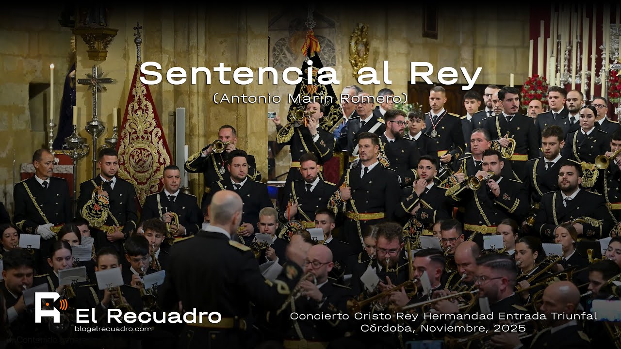 4K | SENTENCIA AL REY | CAÍDO & FUENSANTA | CONCIERTO CRISTO REY 2025