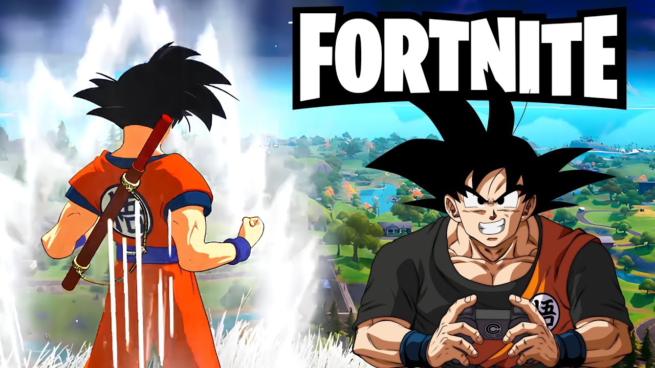 Goku Plays Fortnite Again!