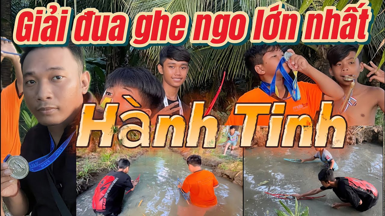 Giải Đua Ghe Ngo Lớn Nhất Hành Tinh vui nhất