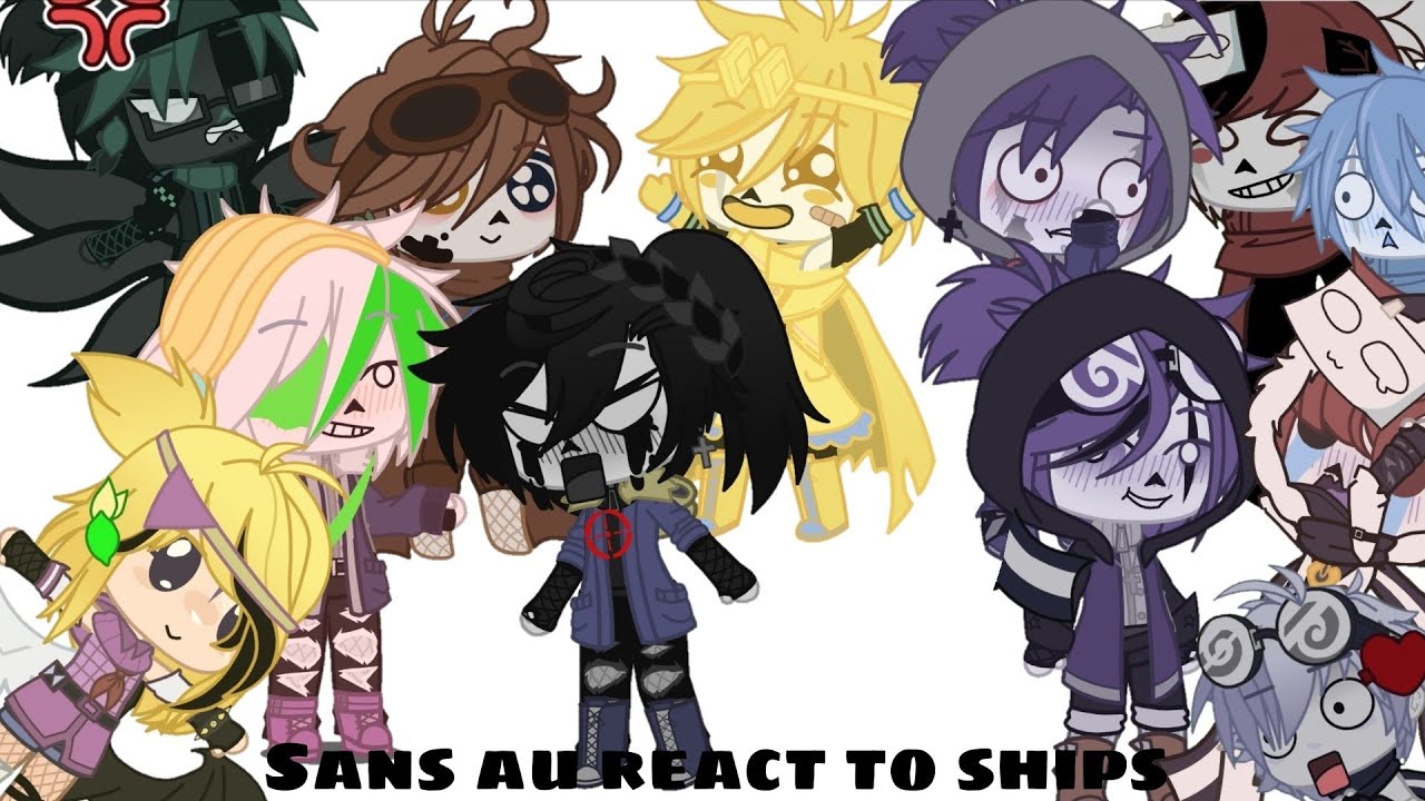 This video is for multishippers [sans aus reacts to ships]