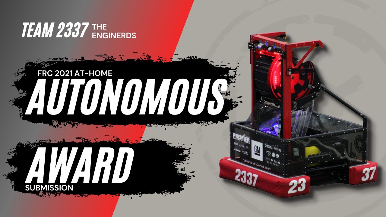 Team 2337 - At Home Autonomous Award Video