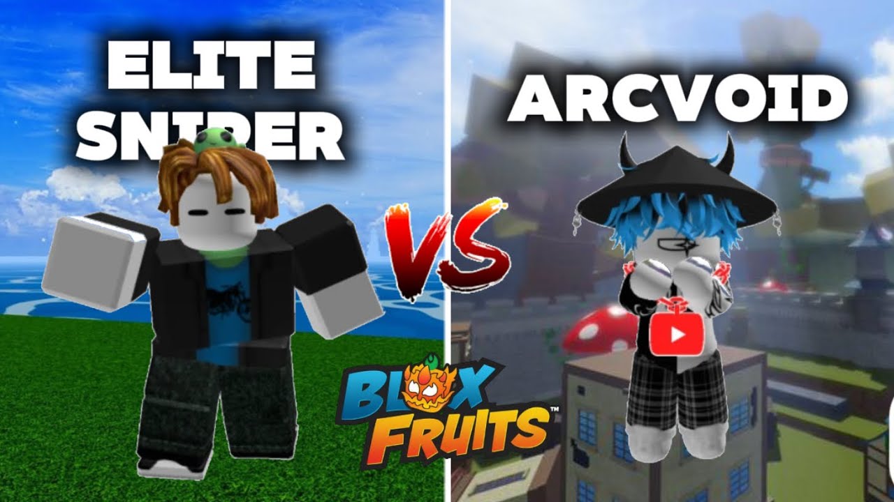 @Sub2ArcVoid challenged me to a 1v1… | Blox Fruits 1v1