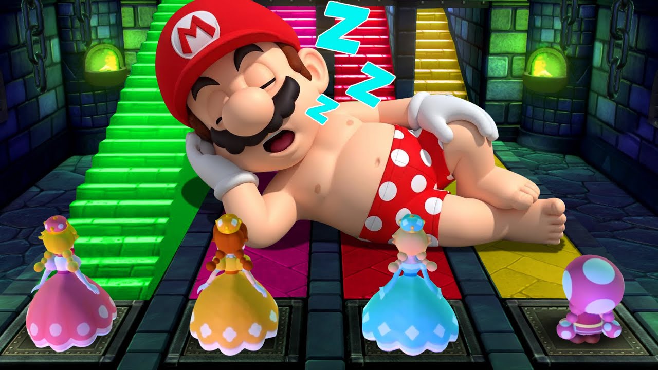 【マリオパーティ10】最高のミニゲームピーチVSデイジーVSロゼッタVSキノピコ(マスター難易度)
