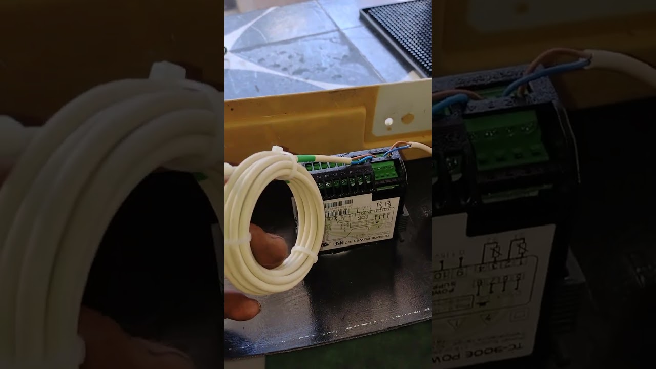 como instalar control full gauge de congelación en refrigerador de cerveza