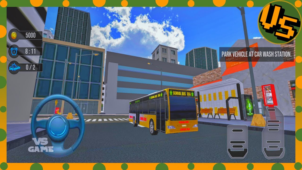 School Bus Wash And Workshop🚍| Smart Car Wash Workshop - Service Garage 2021 Android Gameplay
