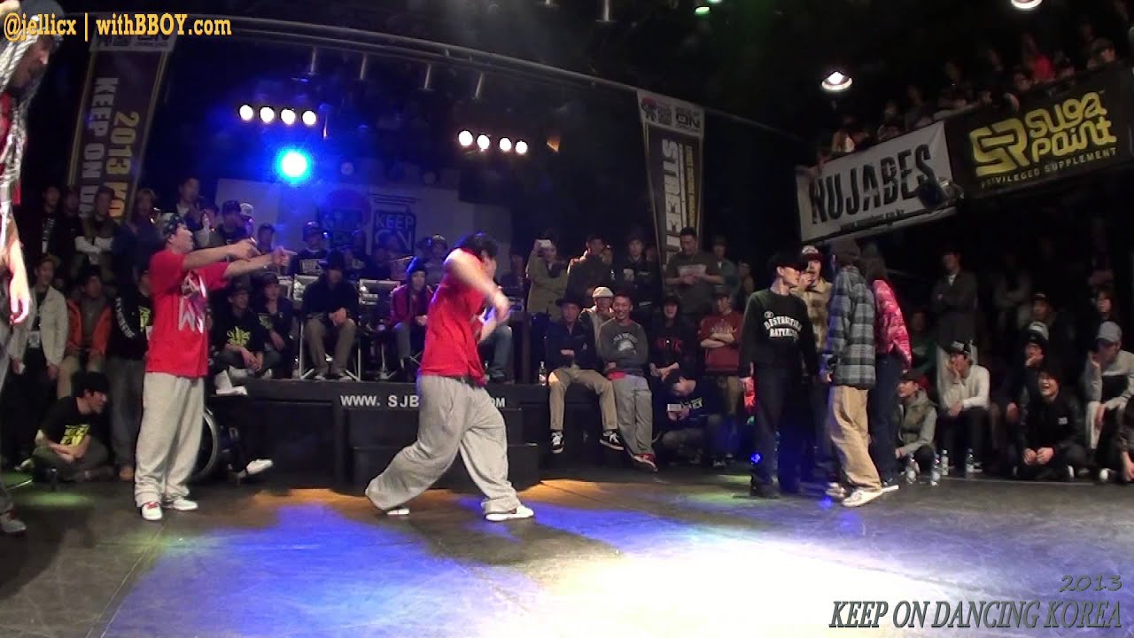 HIPHOP BEST4-2 | Madsuckers(w) vs GORILLA CREW | KOD KOREA 2013