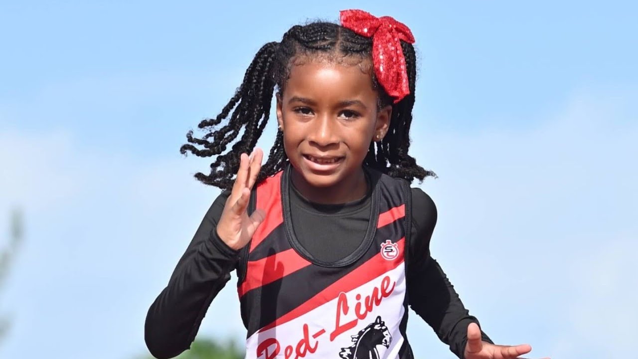 T-Bird Flyers Track and Field Classic 2026 U9 girls 200m #trackandfield #track #kidathlete 
