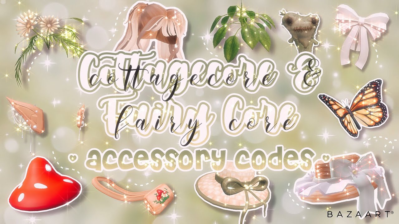 Fairycore & Cottagecore Accessory Codes & Links! 🧚‍♀️