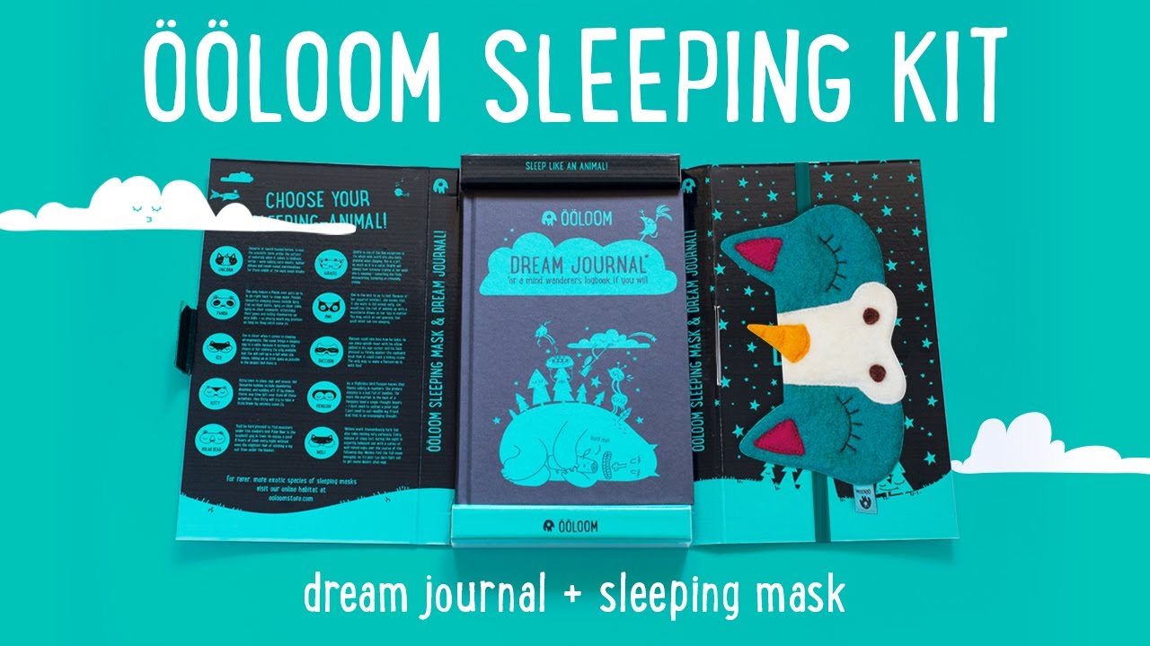 &Ouml;&Ouml;LOOM SLEEPING KIT // Sleeping mask + Dream Journal