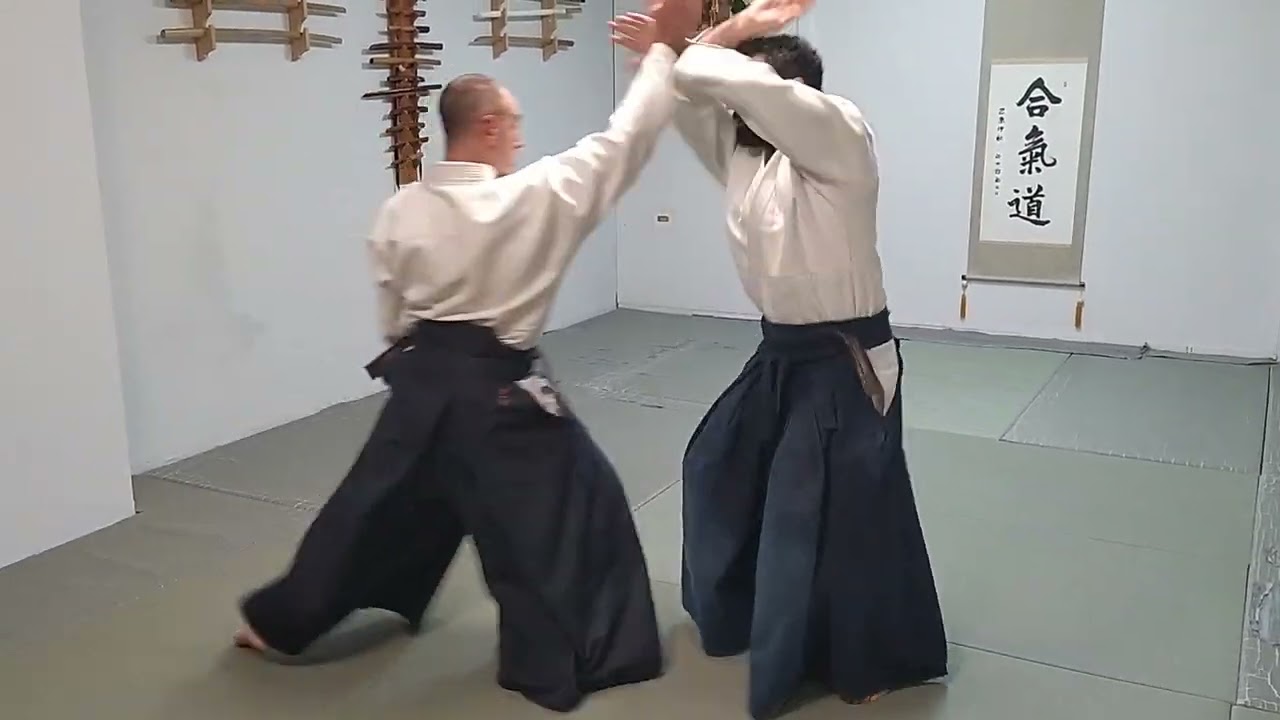 Aikido Luis Mochón. 2022.Shomen uchi Jiju waza. Aikido Musubi. Musubi no kokoro