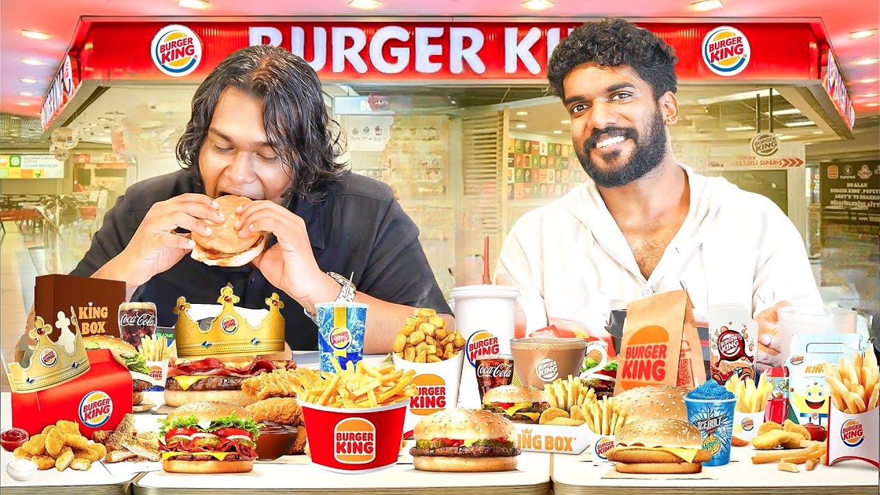 Finish Full Menu of Burger King get 10,000