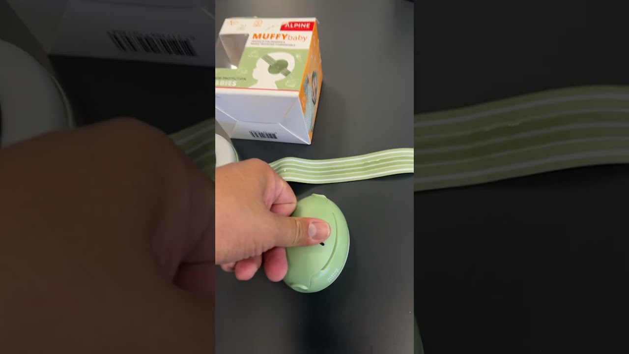 How to open a Muffy Baby by Alpine ear protection