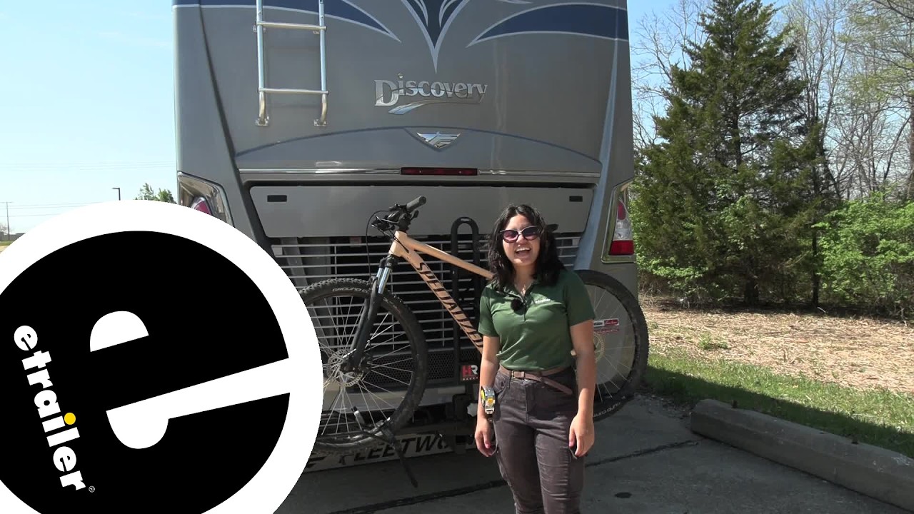 etrailer | Hollywood Racks RV and Camper Bike Racks Review - 2023 Fleetwood Discovery Motorhome