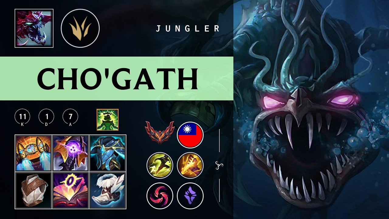 Cho'Gath Jungle vs Viego - TW Grandmaster Patch 26.04