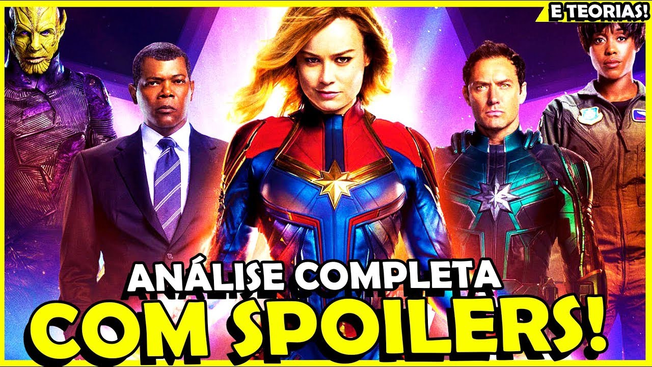 CAPITÃ MARVEL: ANÁLISE COMPLETA COM SPOILERS E TEORIAS