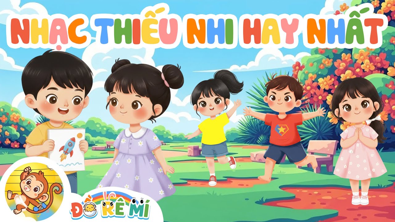 Lk Nhạc Thiếu Nhi Việt Nam Hay Nhất | Cháu Lên Ba, Em Là Bông Hồng Nhỏ, Hổng Dám Đâu