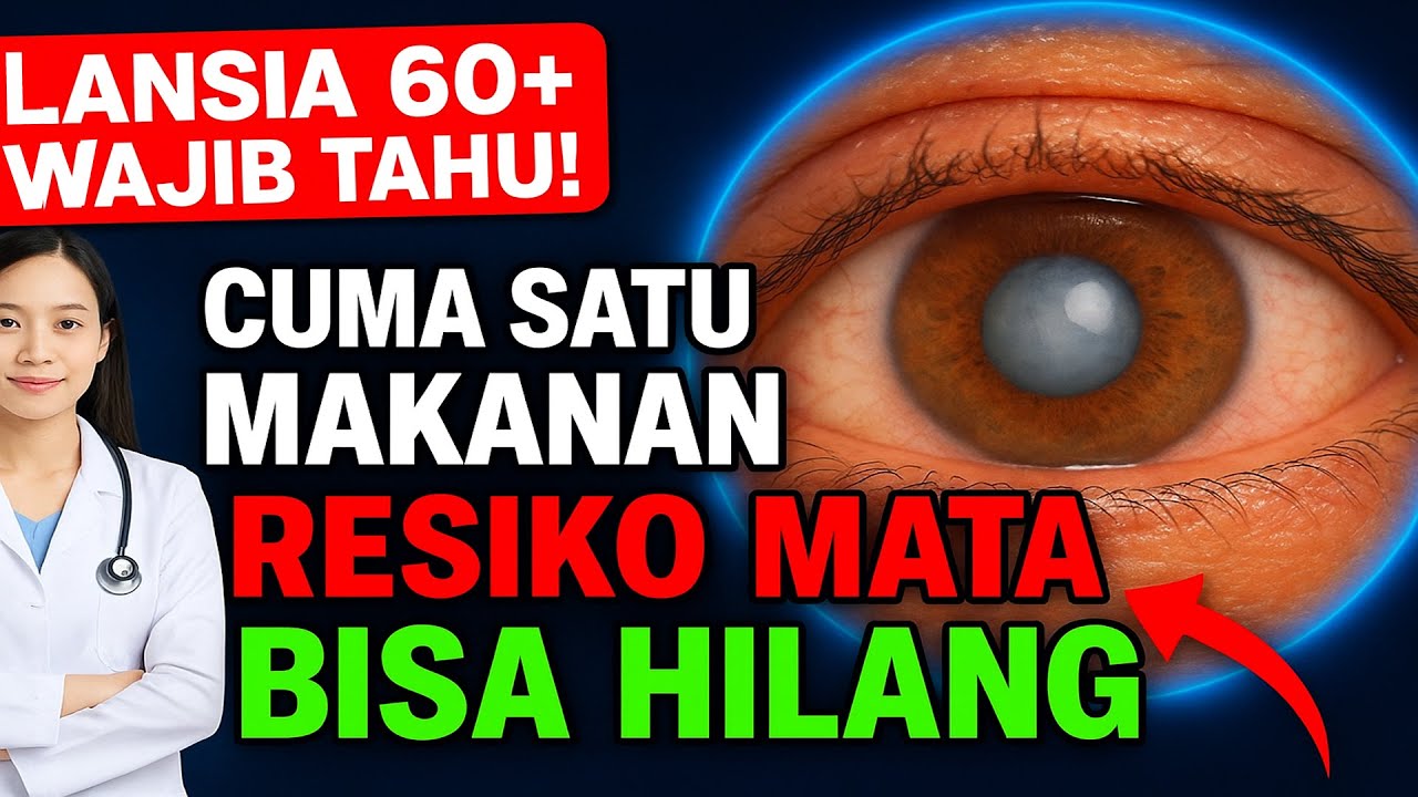 LANSIA WAJIB TAHU! Lewatkan 3 Makanan Ini Sebelum Tidur, Risiko Buta di Usia Senja Meningkat Tajam!