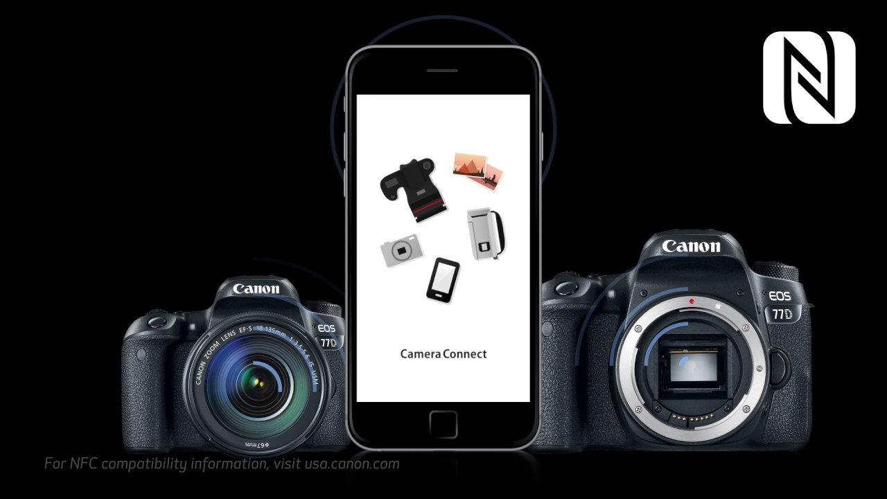 Canon EOS 77D: The Wi-Fi® Connection Process