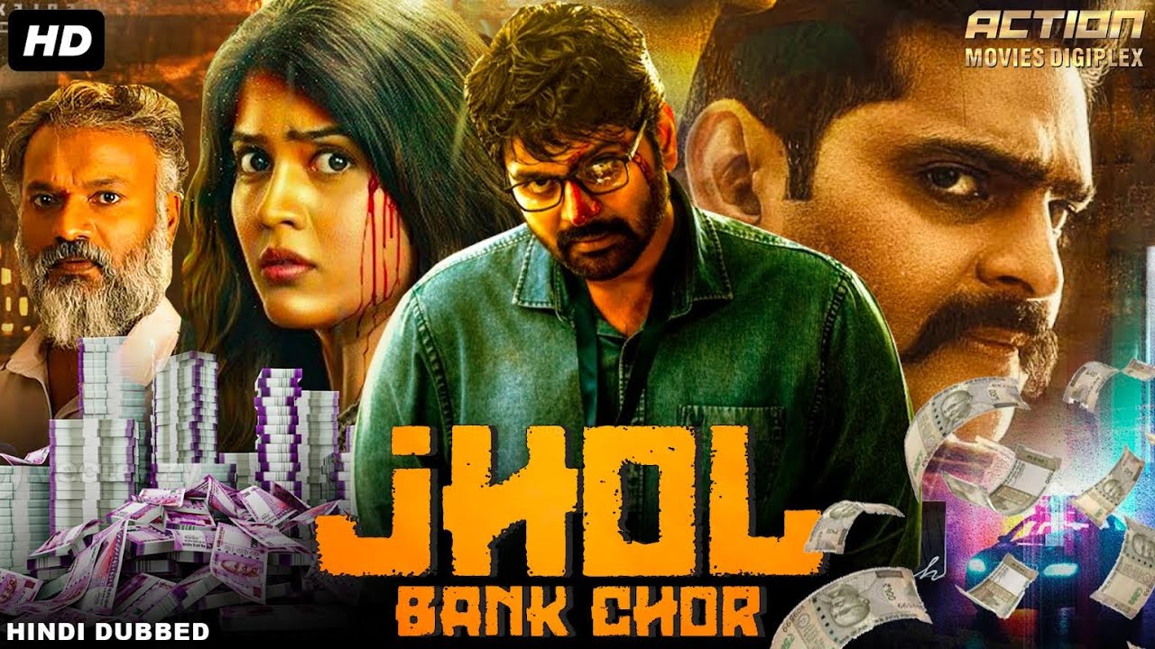 JHOL: BANK CHOR - Hindi Dubbed Full Movie | Sree Vishnu, Amritha Aiyer | Action Thriller Movie