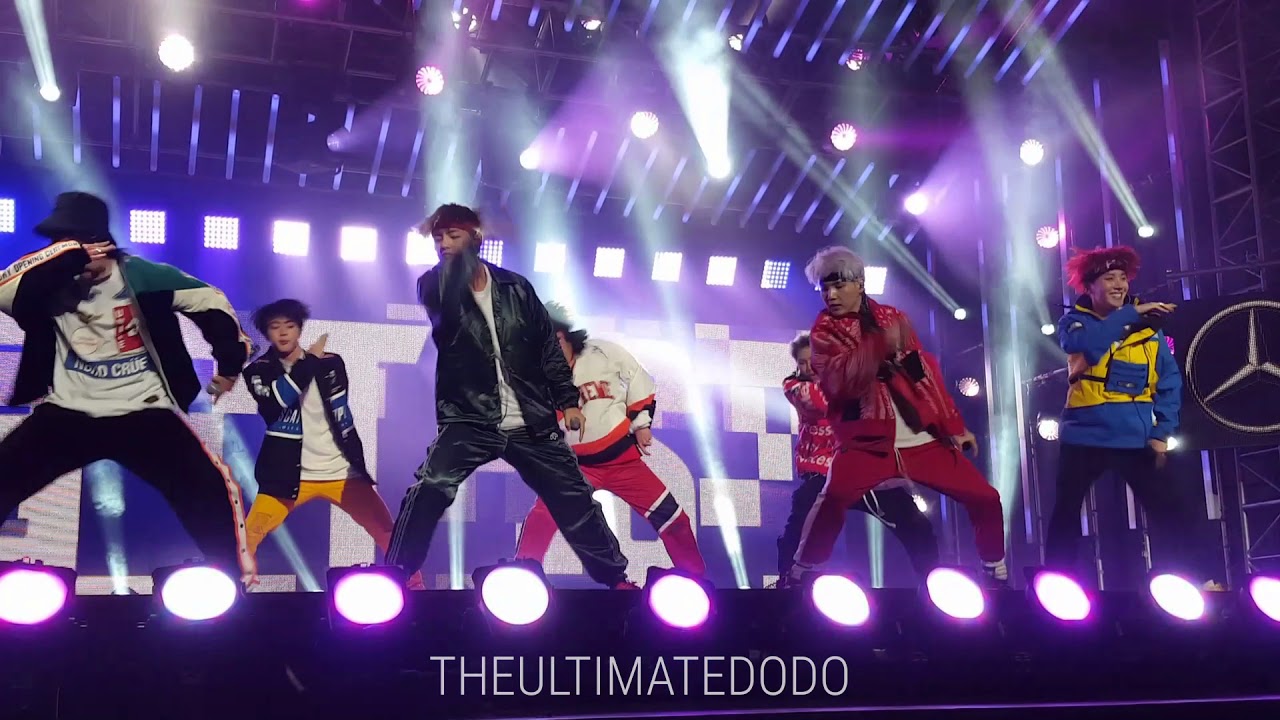 171115 Fire 불타오르네 @ BTS 방탄소년단 Jimmy Kimmel Live Mini Concert 지미 키멜 라이브 Fancam 직캠