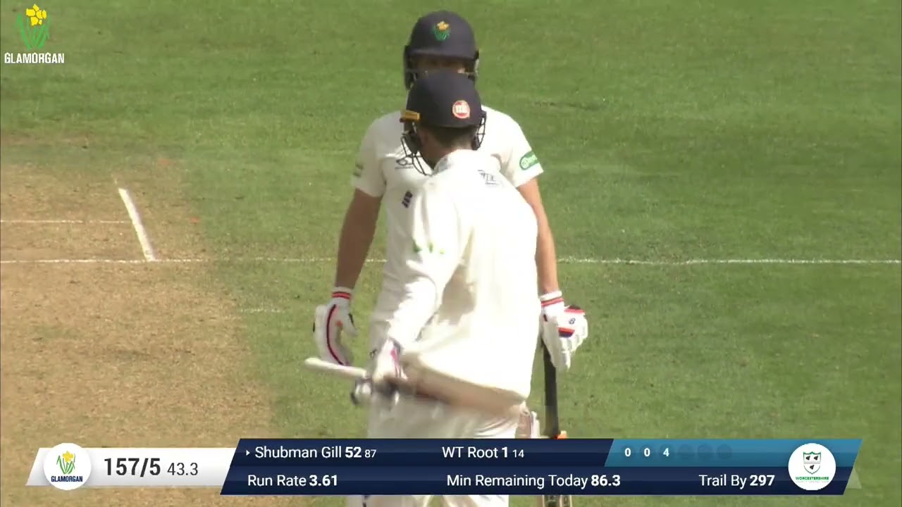 Shubman Gill scored half century in his maiden County debut for Glamorgan | County Championship 22