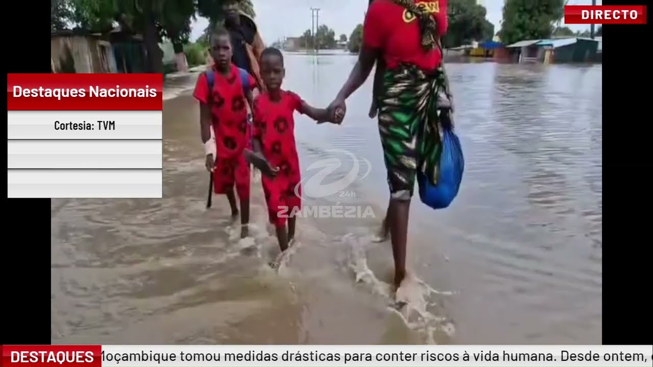 QUATRO PESSOAS RESGATADAS EM CHÓKWÈ| TV Zambézia 24h