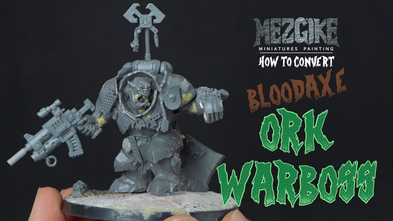 How to convert - Bloodaxe Warboss by Mezgike