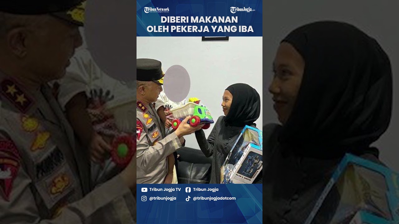 Diberi Makanan oleh Pekerja yang Iba