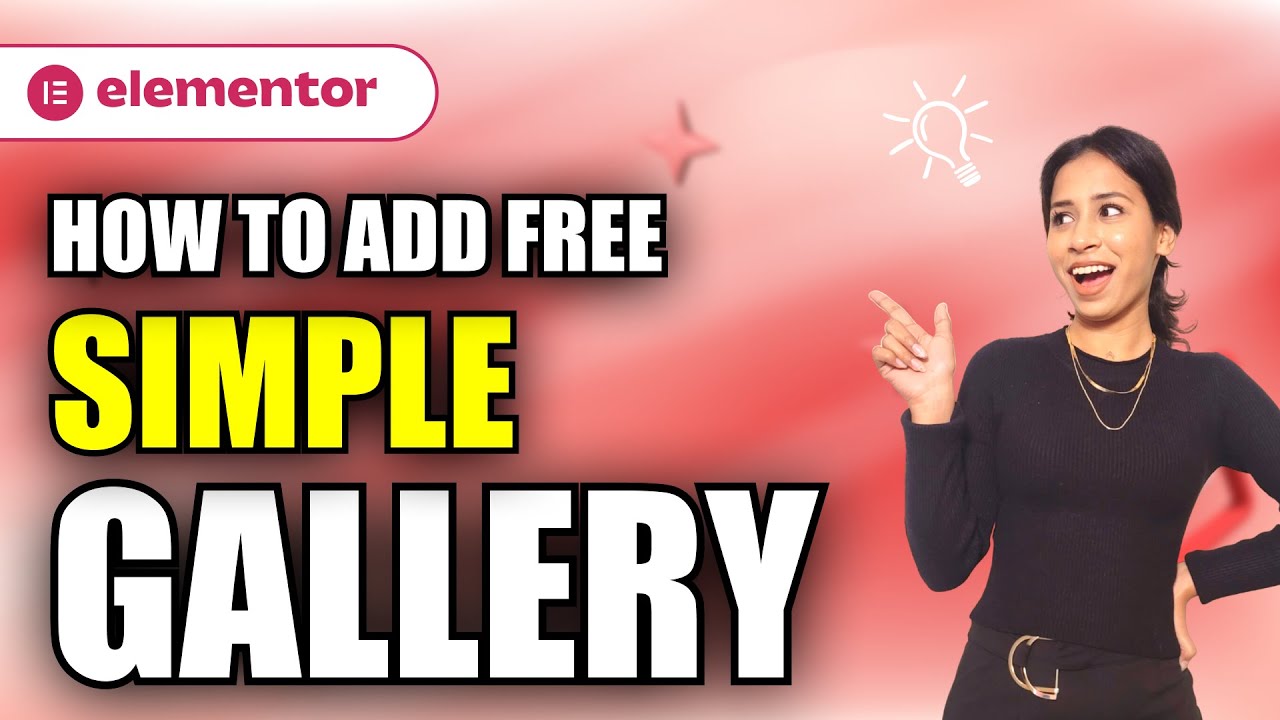 How to add FREE Image Gallery in WordPress | Elementor Tutorial 2024