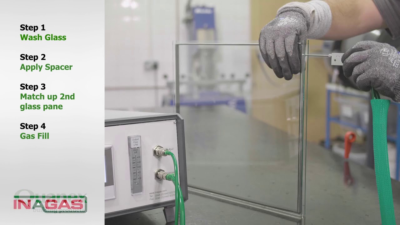 Insulated Glass Manufacturing using Hotmelt Sealant & Warm Edge Spacer