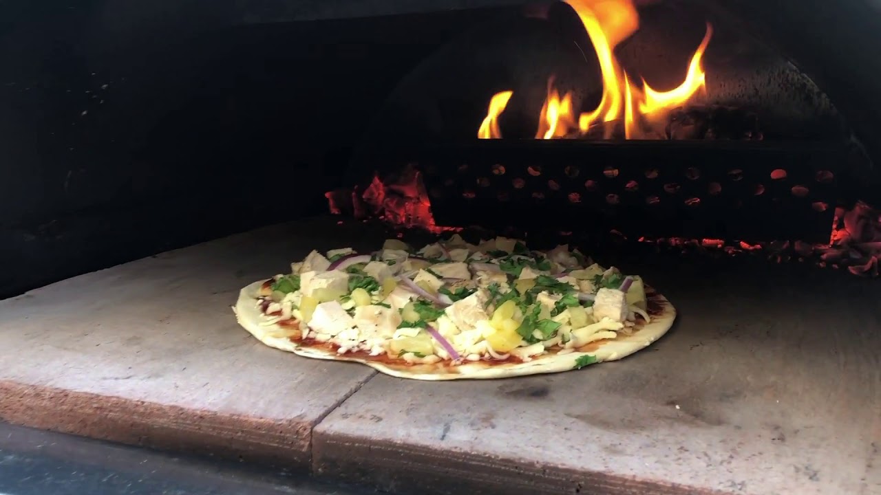 Amazing Wood Fired Pizza from the Nonno Peppe Outdoor Pizza Oven!
