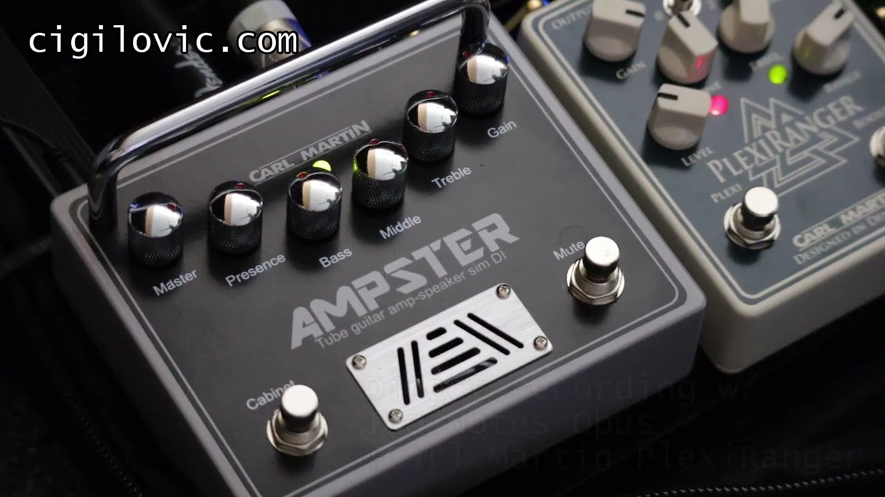 Carl Martin Ampster Review & Sound Demo (no talking)