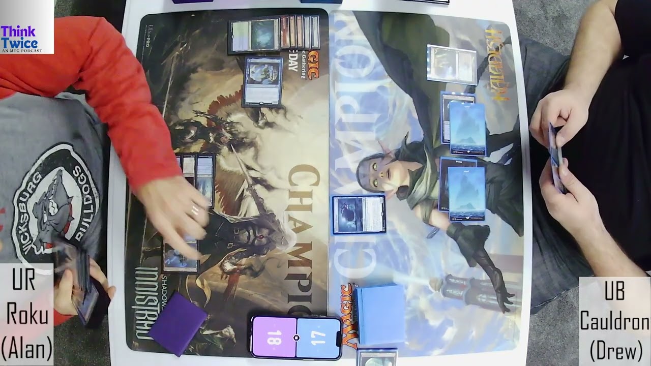 Modern Paper Gameplay! - Dimir Cauldron vs Izzet Land Control