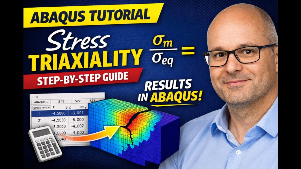 Пошаговое извлечение трехосных напряжений из ABAQUS ODB (учебное пособие по методу конечных элеме...