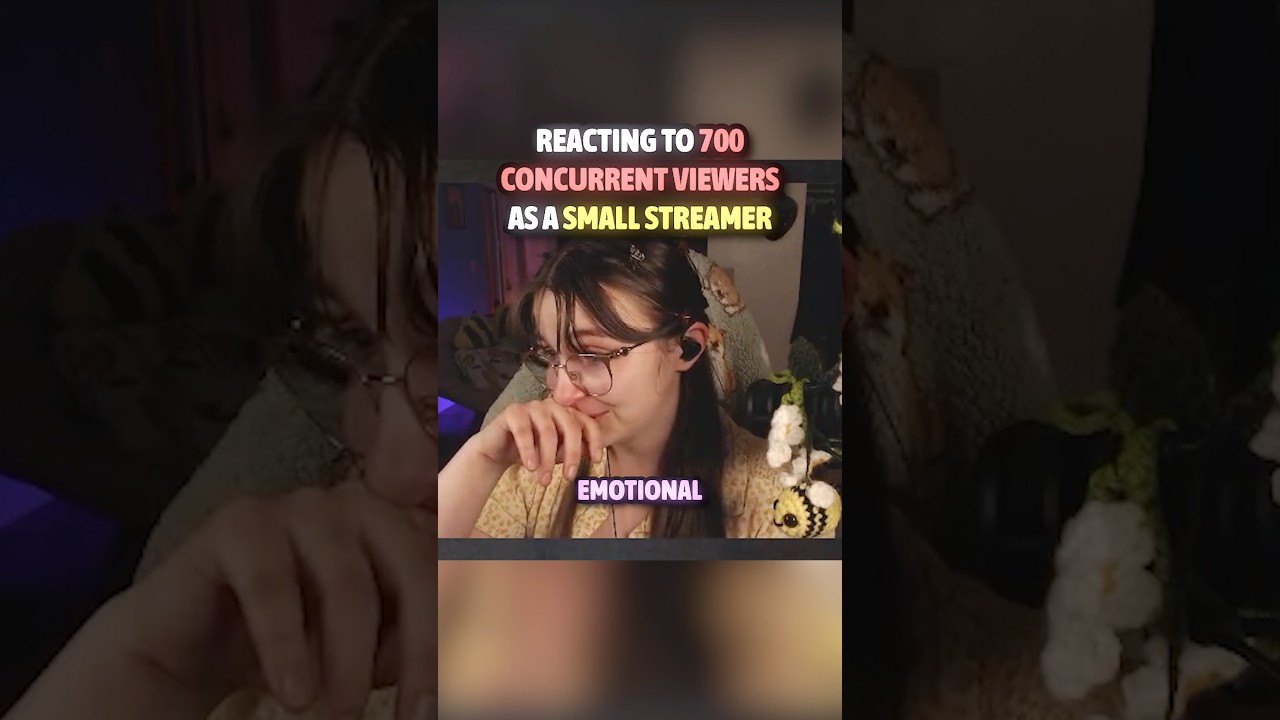 REAGOWANIE na 700 jednoczesnych widz&oacute;w jako mały streamer