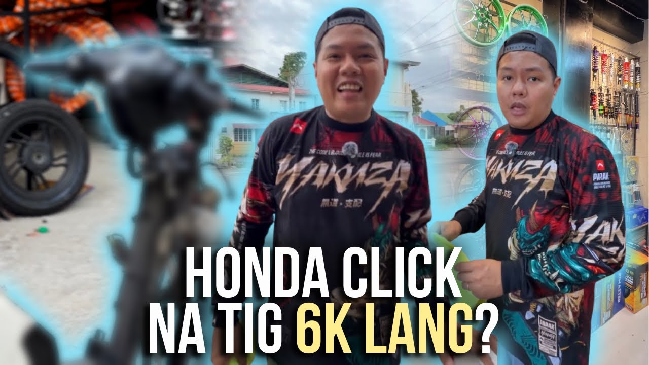 Honda Click 125 v3 na Durog 6k Pesos lang!