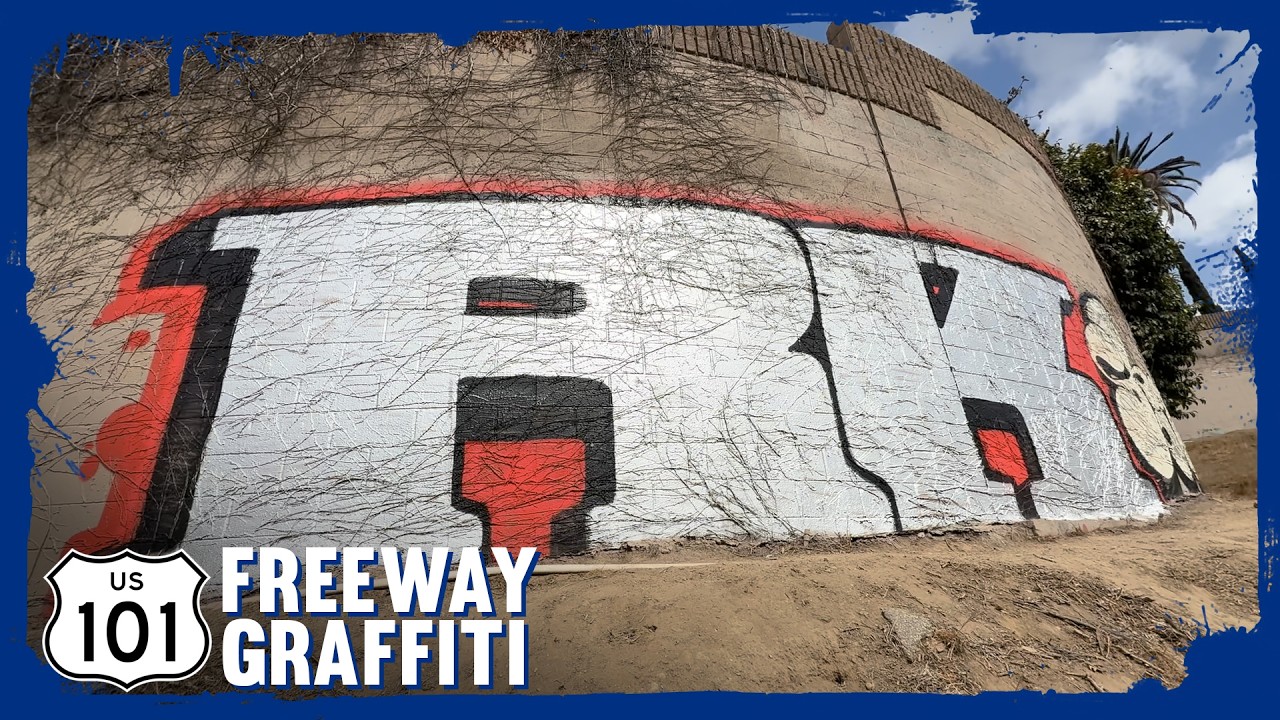 Los Angeles Graffiti - BOMBING THE 101 FREEWAY (Part 3)