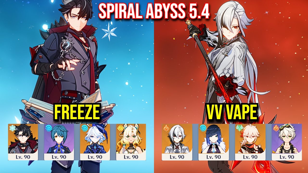 Wriothesley & Arlecchino | Genshin Impact Spiral Abyss 5.4