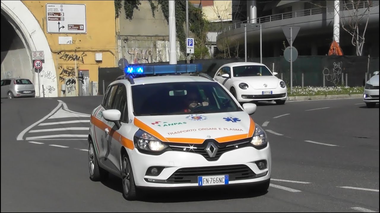 (Compilation) Croce Gialla Camerano in Emergenza / Organs/Plasma/Blood Transport in Emergency