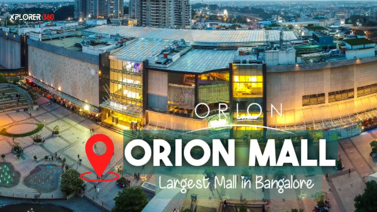 Orion Mall Bangalore | Largest and Best shopping Mall in Bangalore | PVR Cinemas | Timezone Games