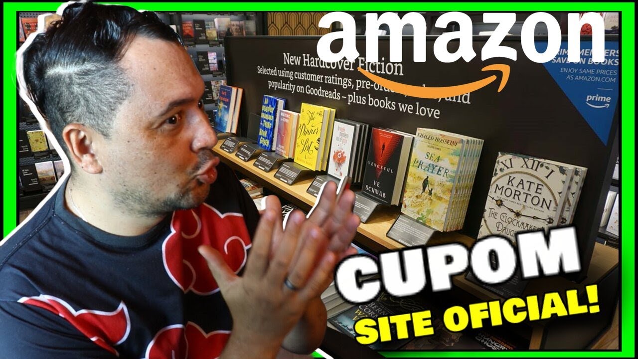 CUPOM DE DESCONTO AMAZON LIVROS - Como Conseguir Cupom de Desconto na Amazon em Livros